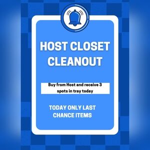 Host Closet Cleanout Day